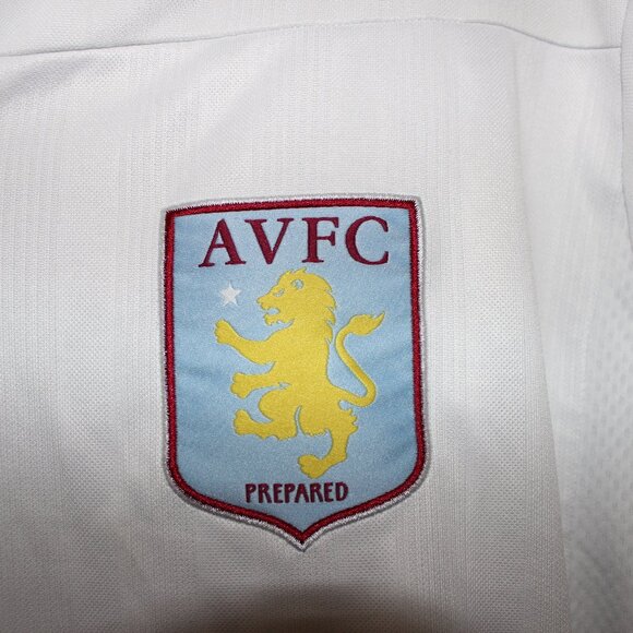 near mint no sponsor ASTON VILLA 2013-14 home + away shirts Macron soccer jersey - Picture 2 of 11